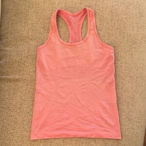 lululemon athletica Swiftly Tech Racerback Tank in Coral Pink
